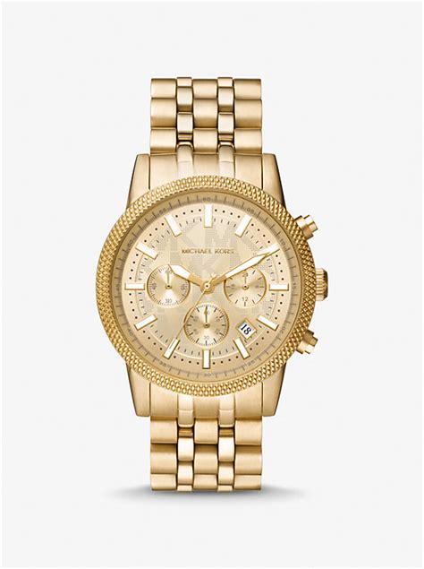 hutton michael kors|Oversized Hutton Gold.